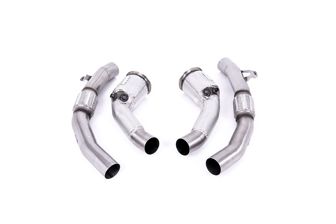Milltek Sport Downpipe passend für Audi RS6 & RS7 C8 4.0 V8 bi-turbo & S8 D5 4.0 V8 80mm
