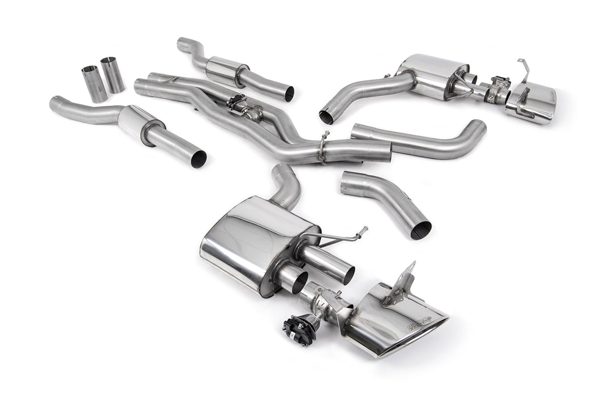 Milltek Sport Auspuffanlage passend für Audi RS6 C8 4.0 V8 bi-turbo in Performance Edition (Non OPF/GPF Models - USA/ROW M...