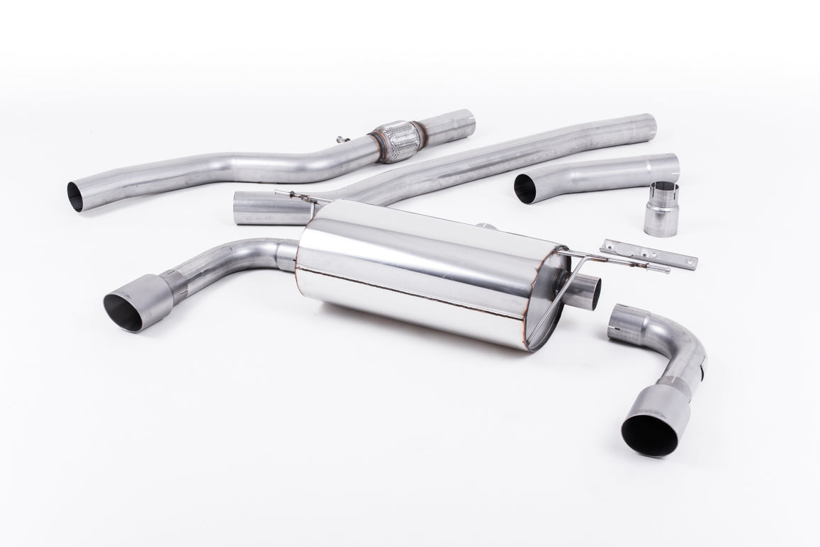 Milltek Sport Auspuffanlage passend für BMW 4 F32 428i Coupe - titan Endrohre