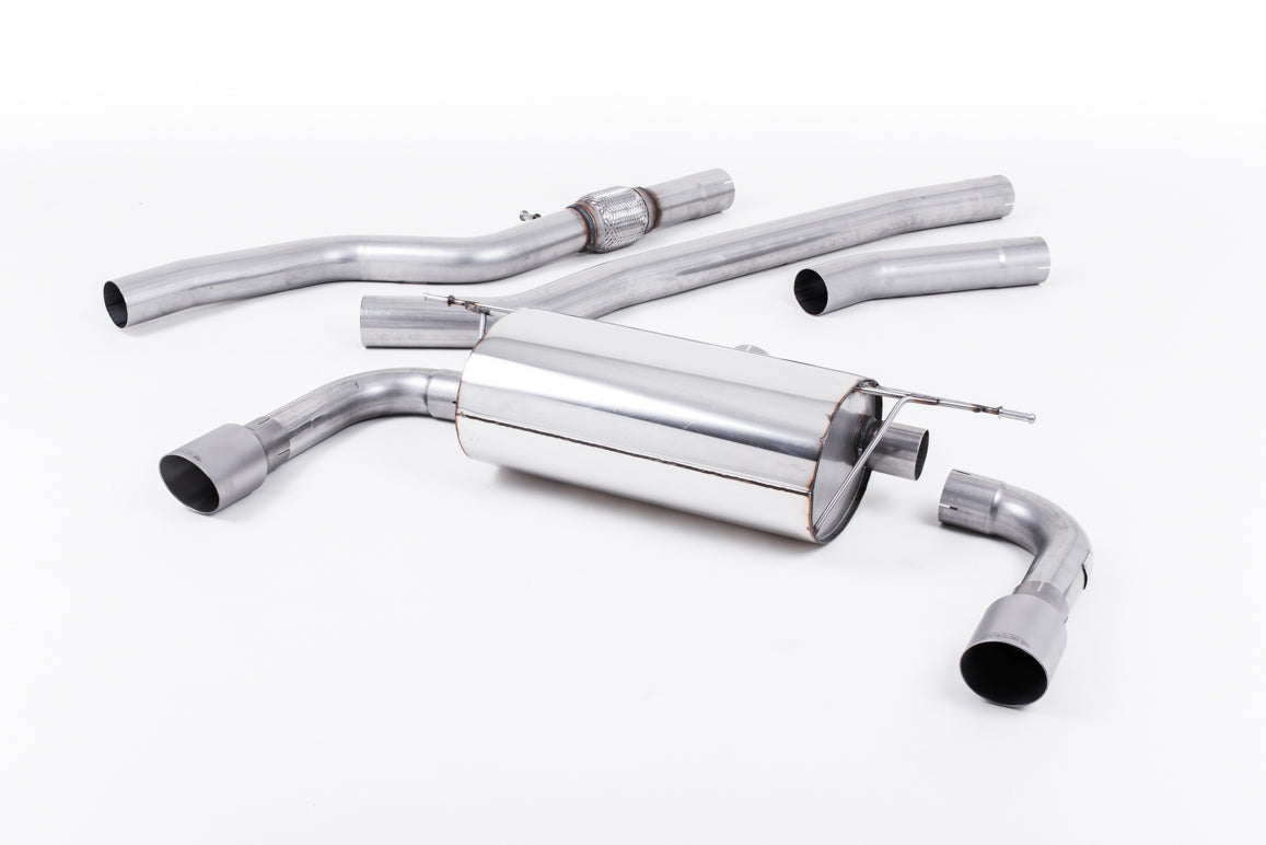 Milltek Sport Auspuffanlage passend für BMW 4 F32 428i Coupe - titan Endrohre