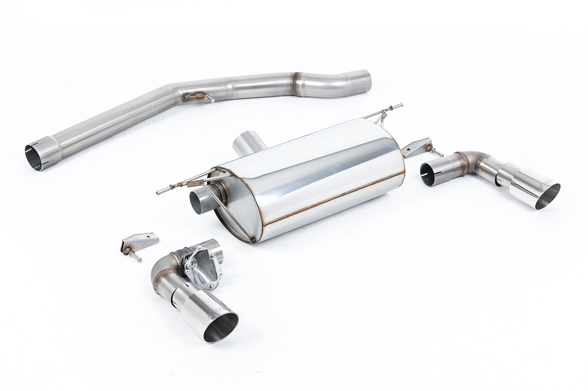 Milltek Sport Auspuffanlage passend für BWM 1 M140i F20&F21 - polierte Endrohre