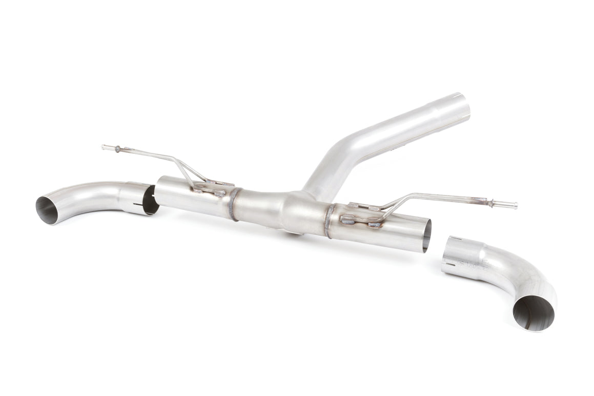 Milltek Sport Auspuffanlage passend für BMW 1 Series 120i & 125i F20/21 B48 - polierte Endrohre