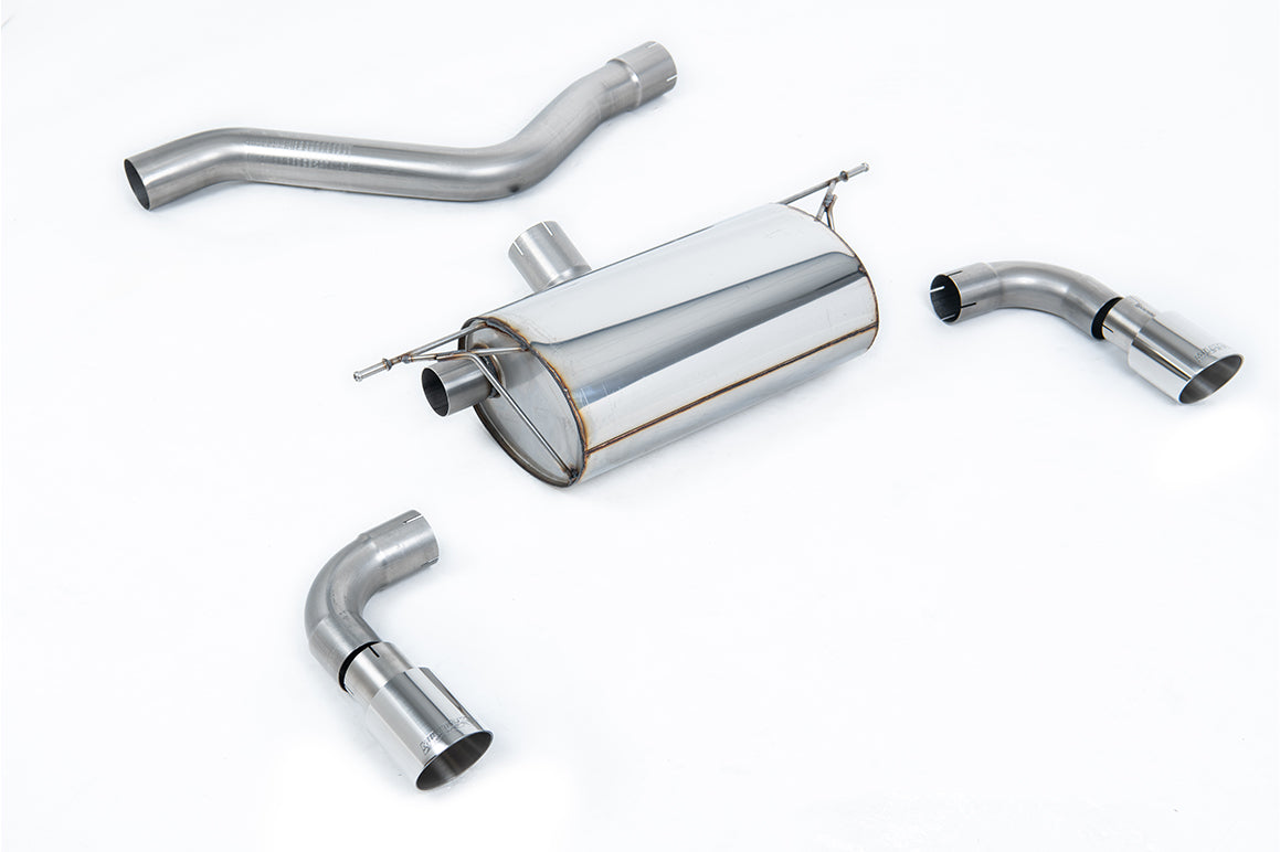 Milltek Racing Sport Abgasanlage passend für BMW 1er F20 F21 M135i - polierte Endrohre