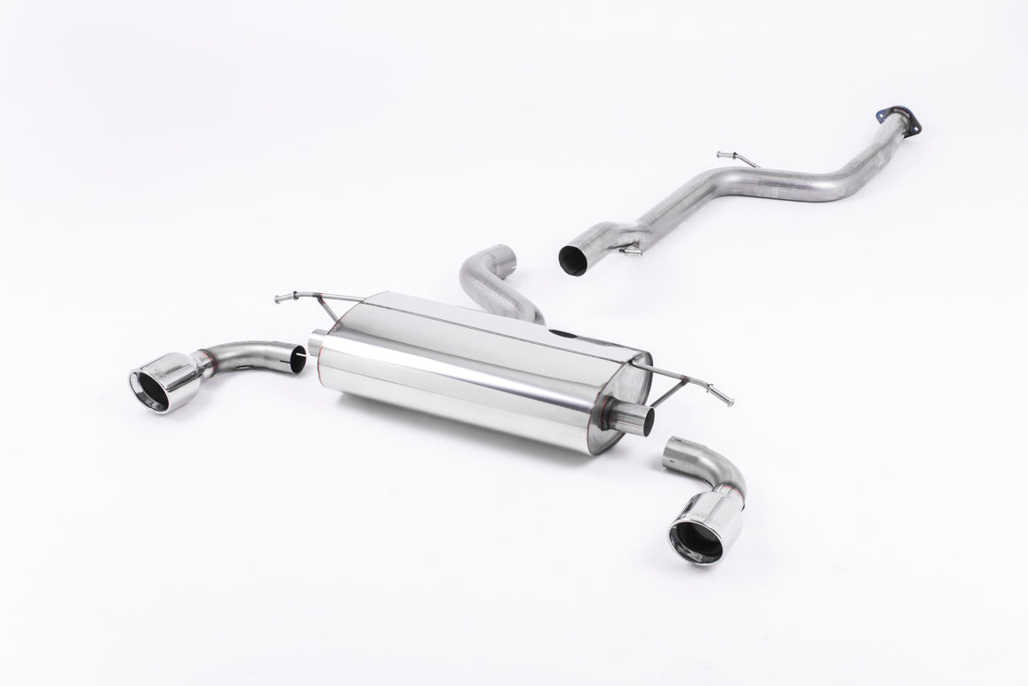 Milltek Sport Auspuffanlage passend für Ford Focus Mk2 ST 225 - polierte Endrohre