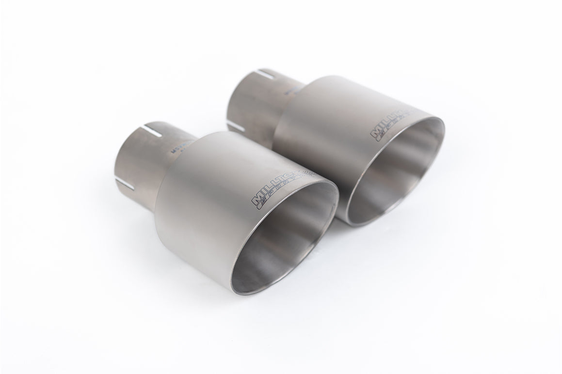 Milltek Sport Auspuffanlage passend für Ford Focus Mk3 ST 2.0 Diesel - titan Endrohre