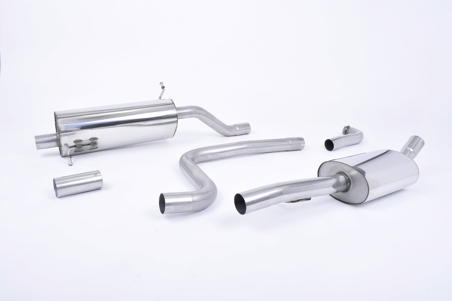 Milltek Sport Auspuffanlage passend für Ford Fiesta MK8 1.0EcoBoost 101PS 125PS 140 PS ST-Line ohne OPF - carbon Endrohre