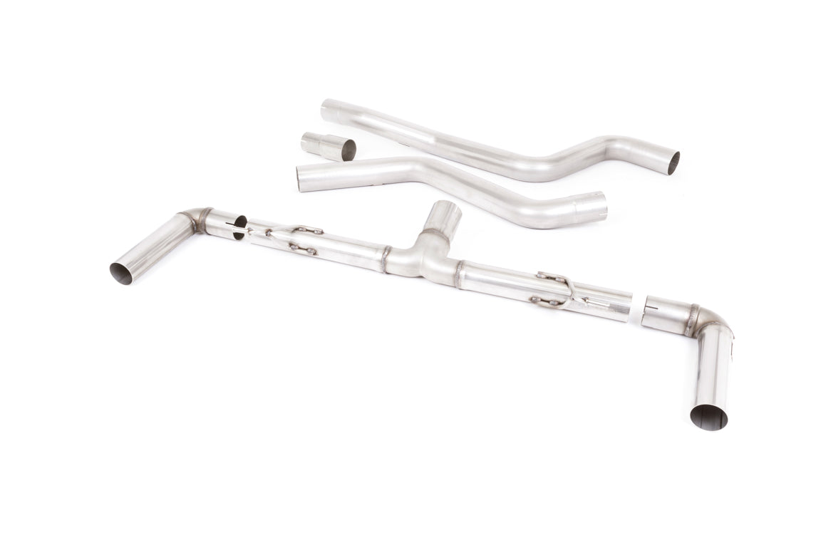 Milltek Sport Auspuffanlage passend für Ford Focus MK4 ST 2.3 - titan Endrohre