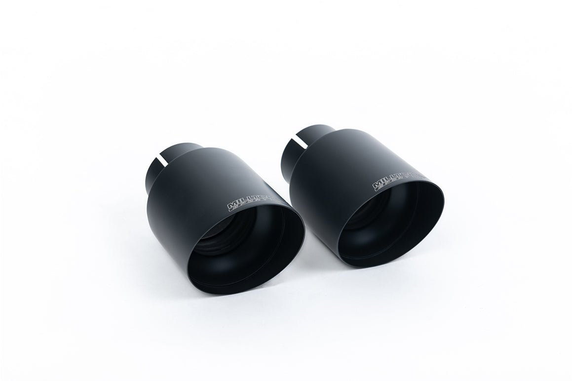 Milltek Sport Auspuffanlage passend für Porsche Boxster & Cayman S3.2 S3.4 987 Gen1/2 - schwarze Endrohre