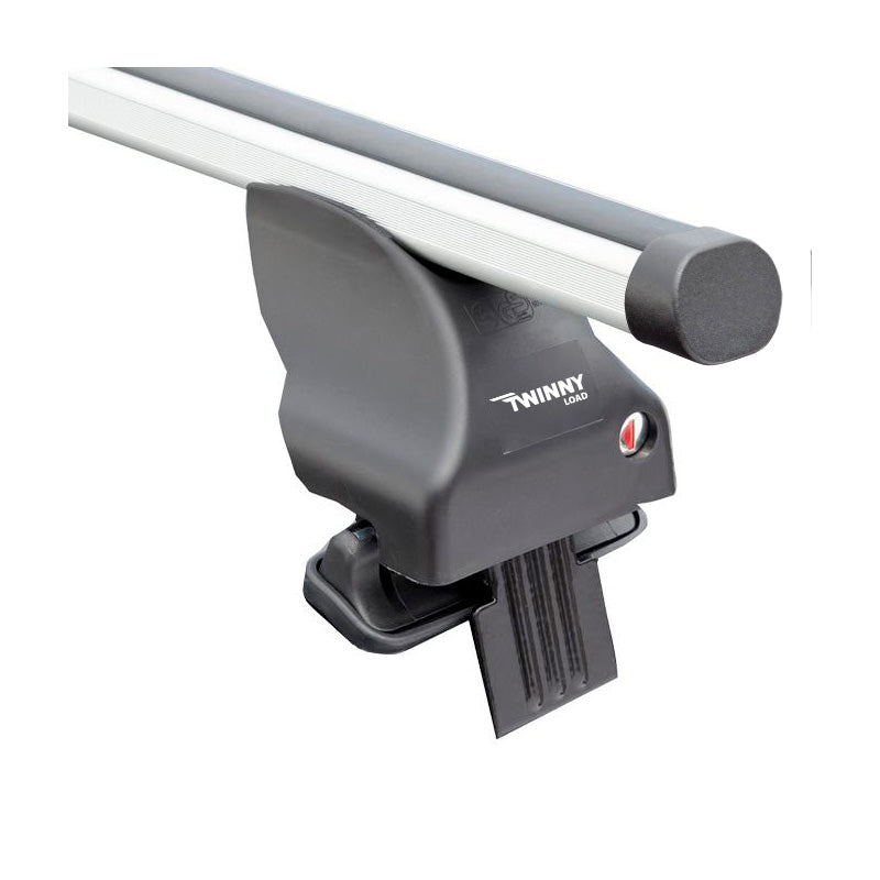 Dachträgersatz Twinny Load Aluminium A16 Semi-Passform (für Fahrzeuge ohne Dachreling)