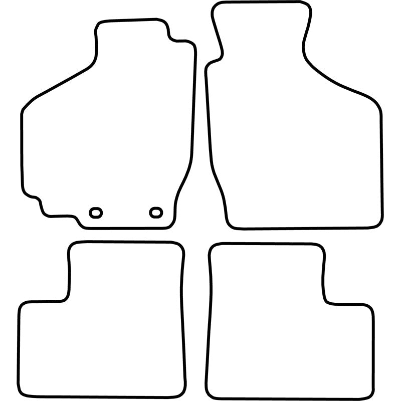 Autoteppiche passend für Suzuki Ignis 2001-2003