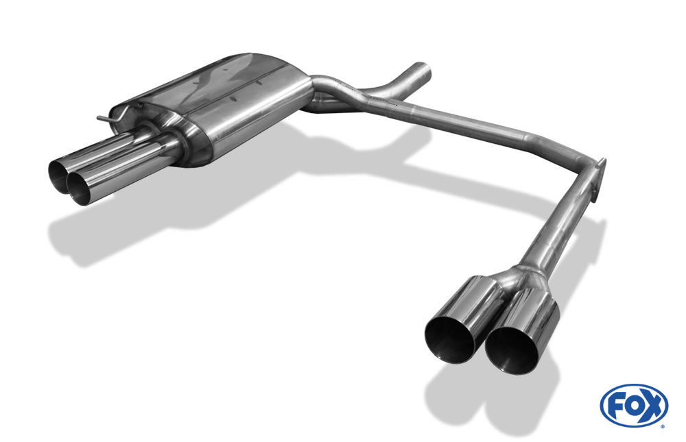 BMW E60/61 520d 525d 530d Endschalldämpfer Ausgang rechts/links - 2x80 Typ 10 rechts/links