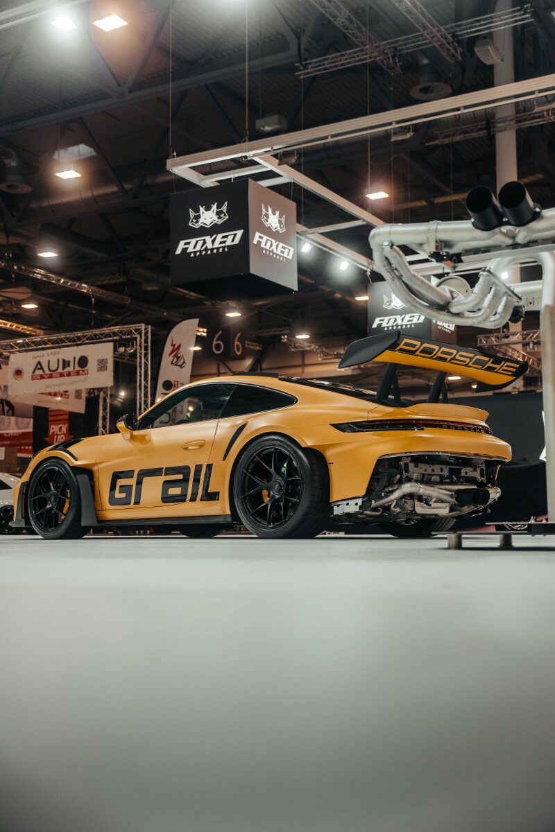GRAIL Klappenabgasanlage | ECE | passend für Porsche 911 GT3 RS (991.2)