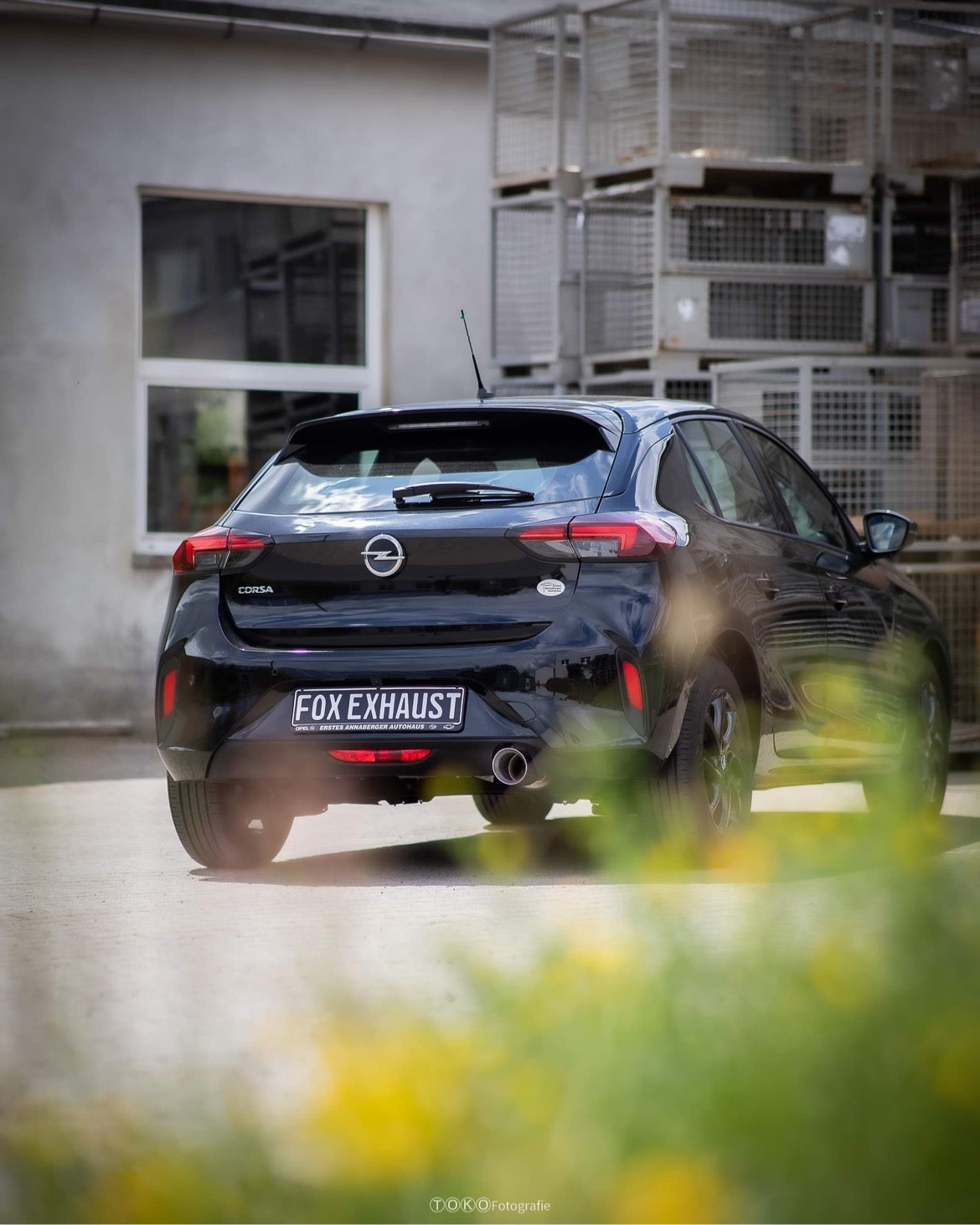Opel Corsa F Endschalldämpfer - 1x100 Typ 25