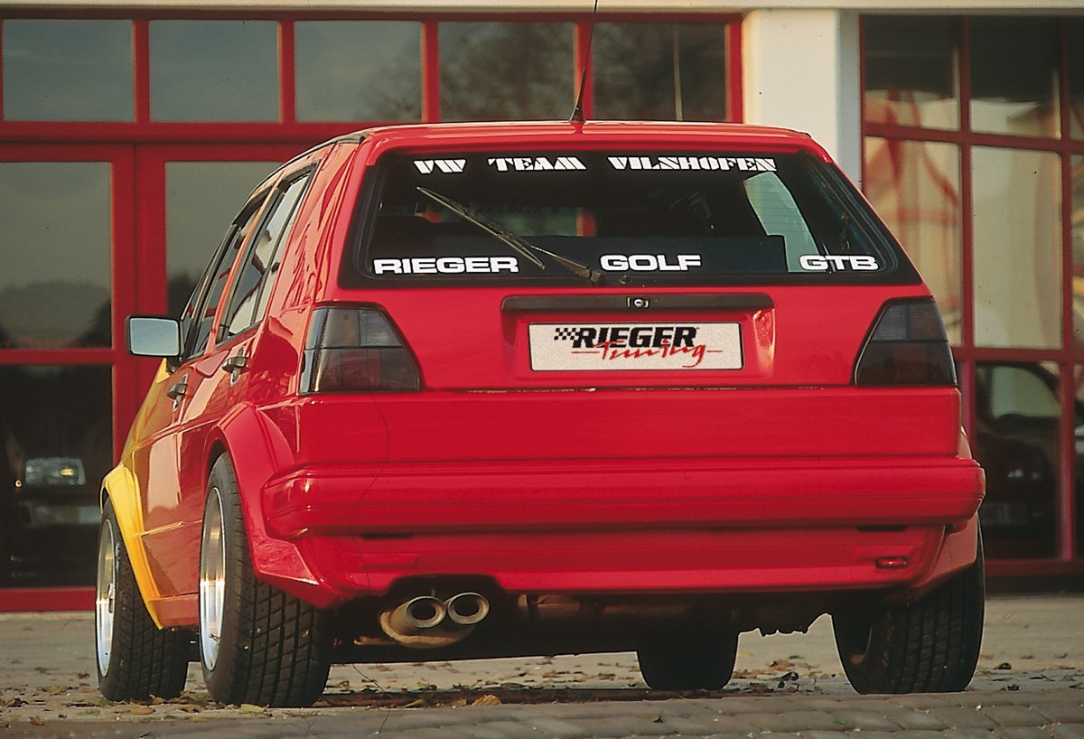 VW Golf 1 Rieger Radlauf links, hinten, GFK