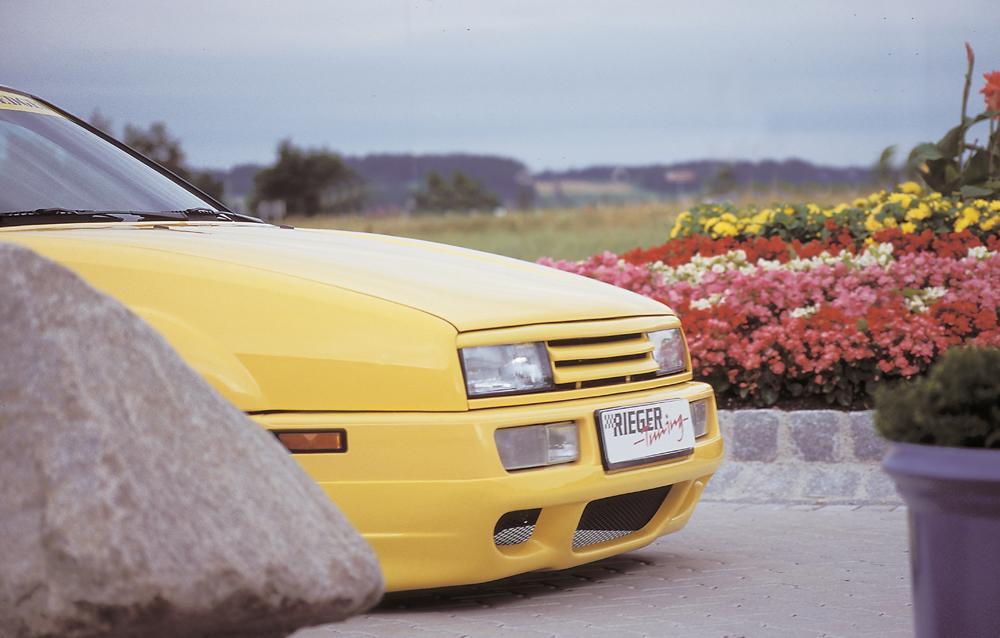VW Corrado (53I) Rieger Spoileransatz ABS,
inkl. Alugitter, Gutachten, Montagezubehör