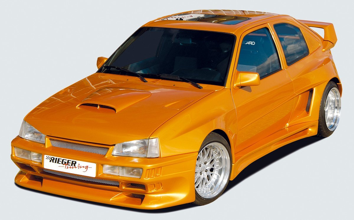 Opel Kadett E Rieger Seitenschweller Breitbau II rechts, GFK,
Montagezubehör, Aluwinkelleisten