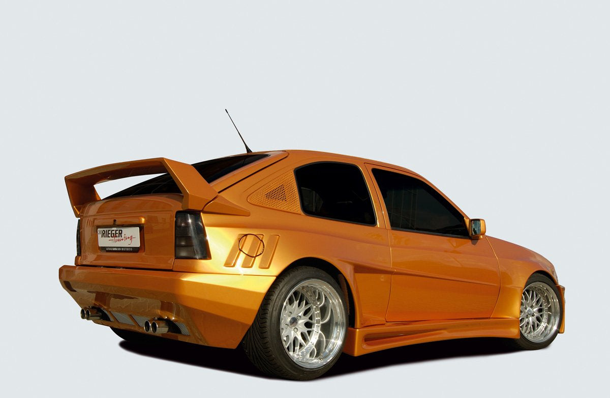 Opel Kadett E Rieger Heckflügel Breitbau II mit seitlichen Ansätzen GFK,
Gutachten