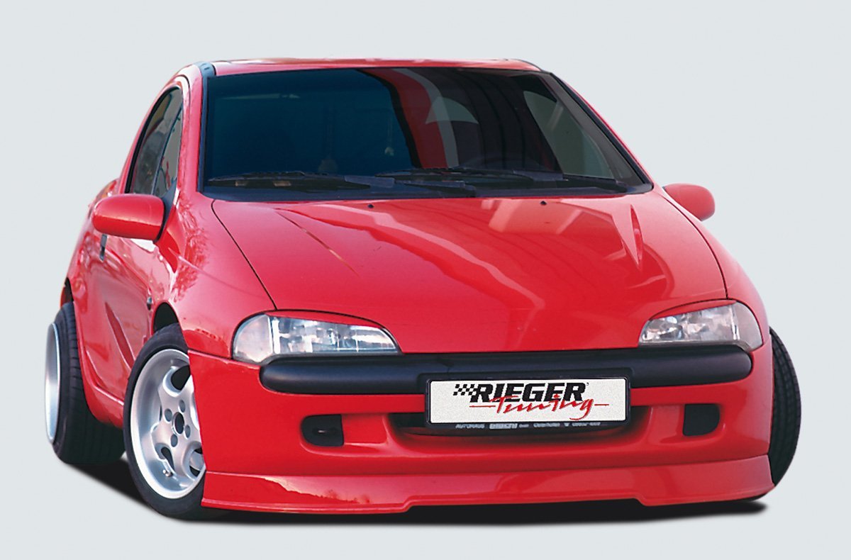 Opel Tigra A Rieger Spoilerlippe mit integr. Spoilerschwert, ABS inkl. Gutachten, Montagezubehör