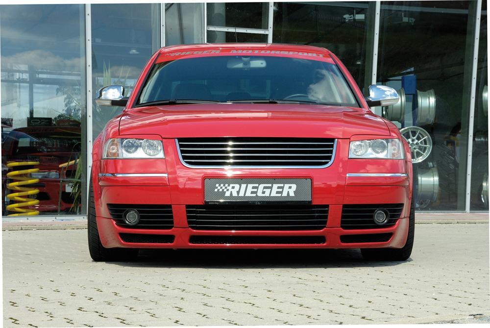 VW Passat (3BG) Rieger Spoilerlippe -> ohne Turbo! ABS,
inkl. Alugitter, Montagezubehör, ABE