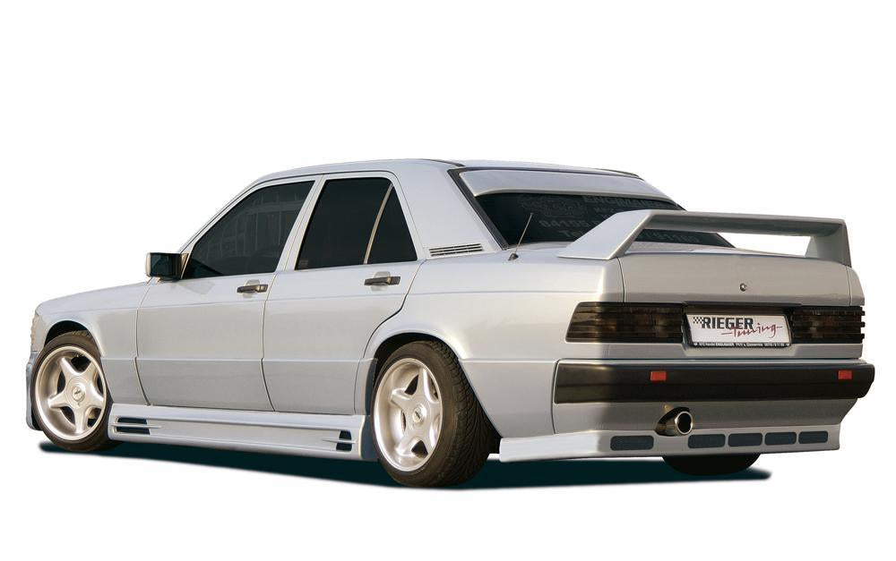 Mercedes 190 (W201) Rieger Heckscheibenblende ABS,
inkl. Gutachten, Montagezubehör