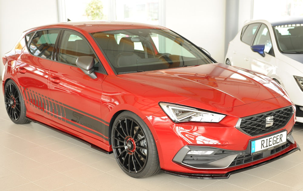 Seat Leon (KL) Rieger Seitenschwelleransatz links, für RIEGER-Seitenschweller, ABS,
inkl. Montagezubehör, Gutachten