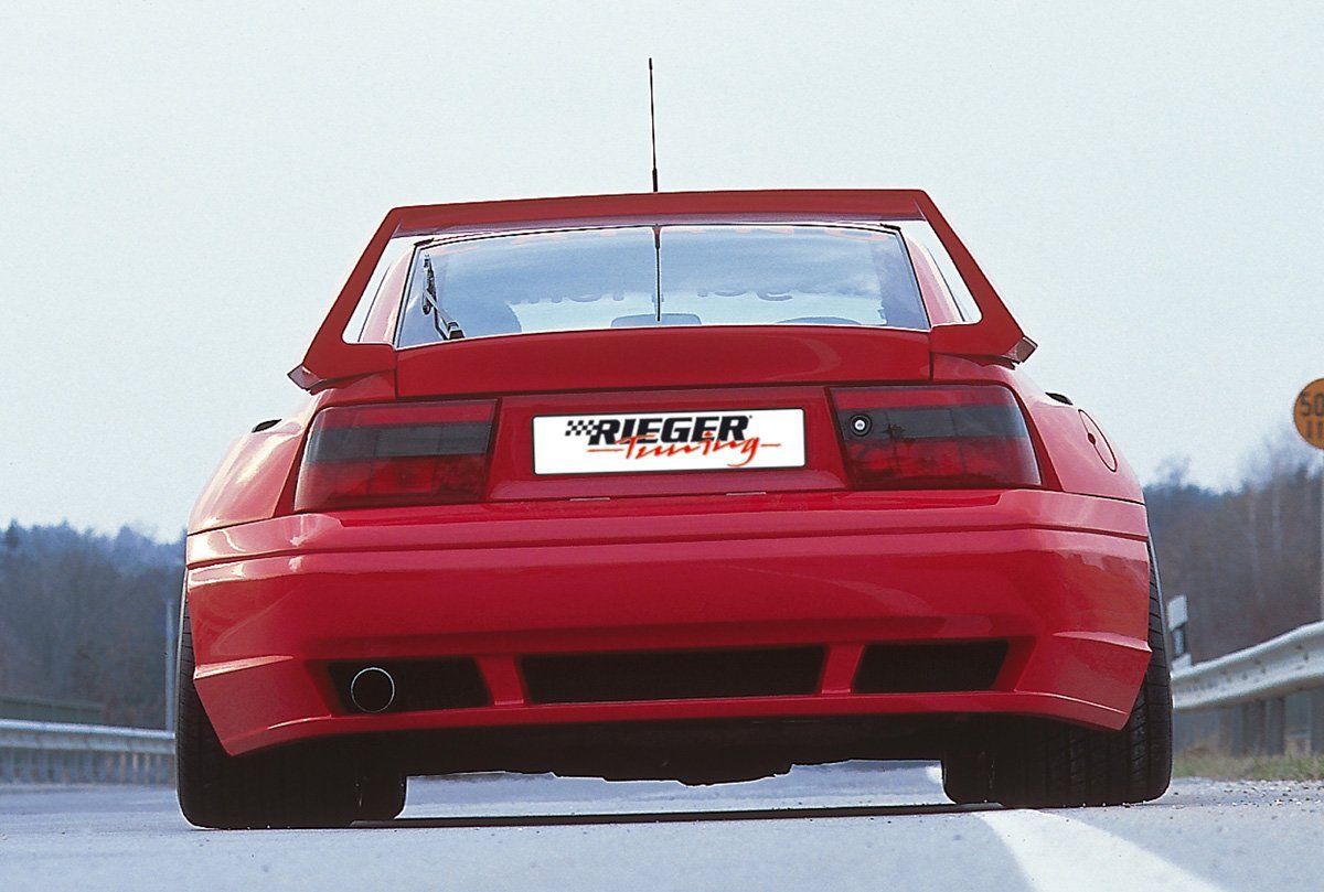 Opel Calibra (A) Rieger Heckschürze Breitbau III GFK inkl. Montagezubehör