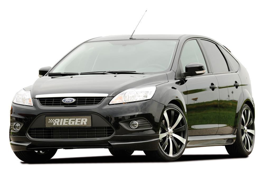 Ford Focus 2 Rieger Seitenschweller rechts, mit Schacht, mit Ausschnitt, ABS,
inkl. Montagezubehör, Alugitter