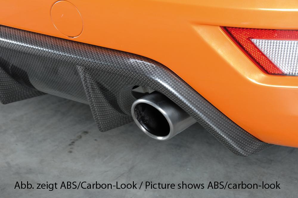 Ford Focus 2 ST Rieger Heckeinsatz für orig. Endrohr li. u. re., ABS,
inkl. Montagezubehör, Gutachten