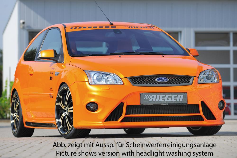 Ford Focus 2 Rieger Spoilerstoßstange ABS,
inkl. Alugitter, Montagezubehör, ABE