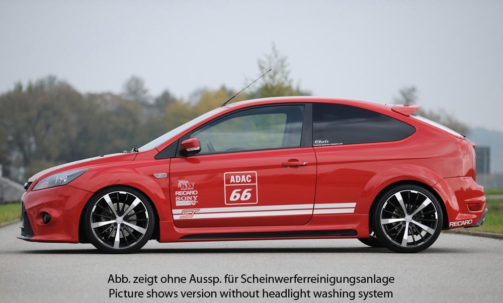 Ford Focus 2 Rieger Spoilerstoßstange ABS, für Fzg. mit Scheinwerferreinigungsanlage,
inkl. Alugitter, Montagezubehör, ABE