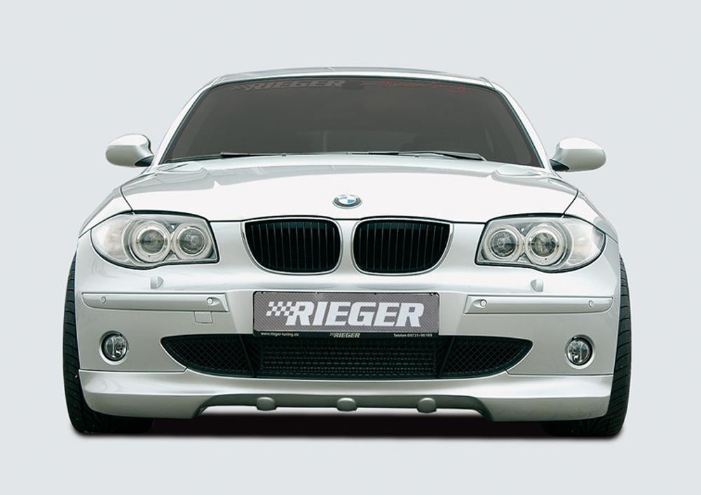 BMW 1er E87 (187 / 1K2/1K4) Rieger Spoilerlippe nicht M-Technik, nicht Facelift nur -03.07 flache Version, ABS,
inkl. Montagezubehör, ABE