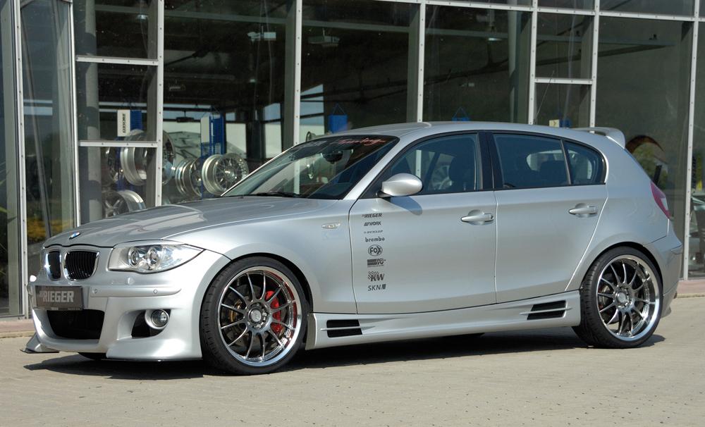 BMW 1er E87 (187 / 1K2/1K4) Rieger Seitenschweller rechts, mit Schacht und 2 Ausschnitten, ABS,
inkl. Gutachten, Montagezubehör, Alugitter