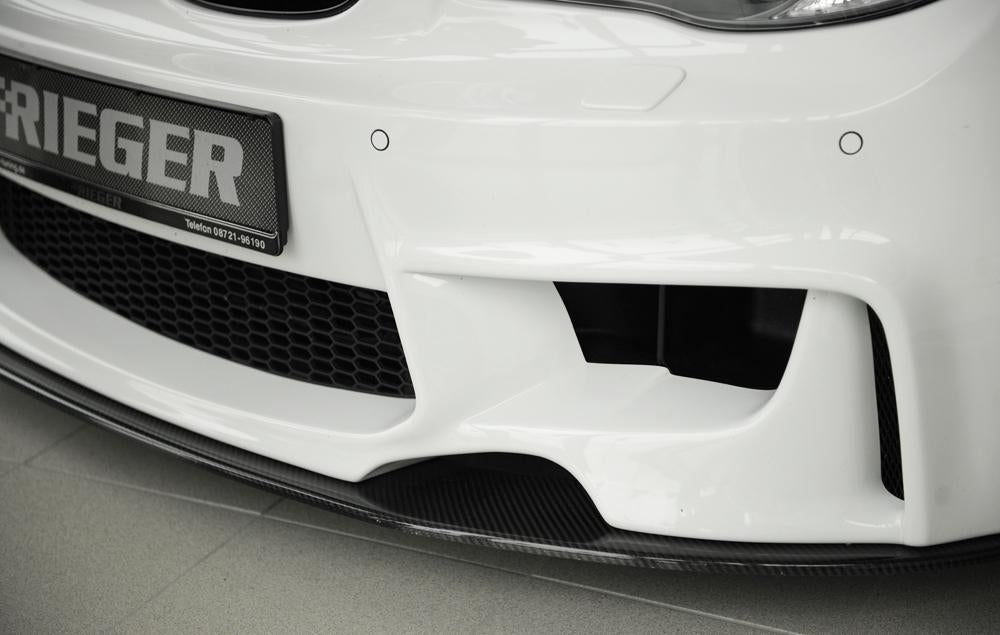 BMW 1er E81 (187/1K2/1K4) Carbon Spoilerschwert (20643PE) BMW 1er, E81-E88 für RIEGER Spoilerstoßstange 35030/31/32/33/41/42 gerade Version, für Spoilerstoßstange, Carbon,
inkl. Montagezubehör, ABE