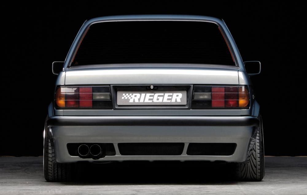 BMW 3er E30 Rieger Heckschürze ABS,
Alugitter, Gutachten, Montagezubehör