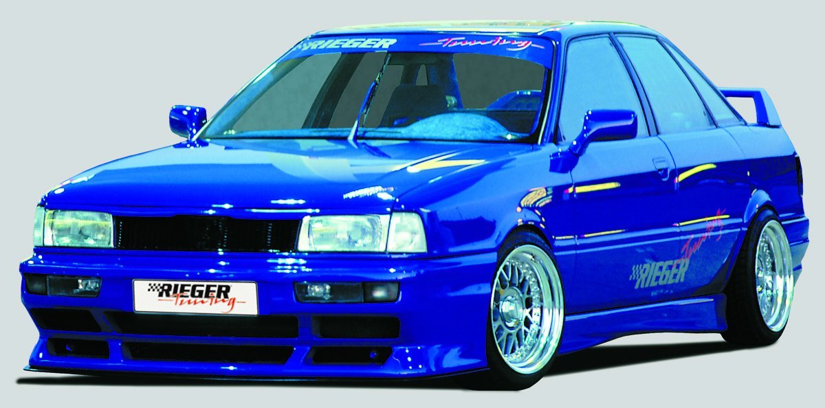 Audi 80 Typ 89 Rieger Spoilerschwert für Spoilerstoßstange 39010, ohne Gutachten! für Spoilerstoßstange, ABS,
Montagezubehör