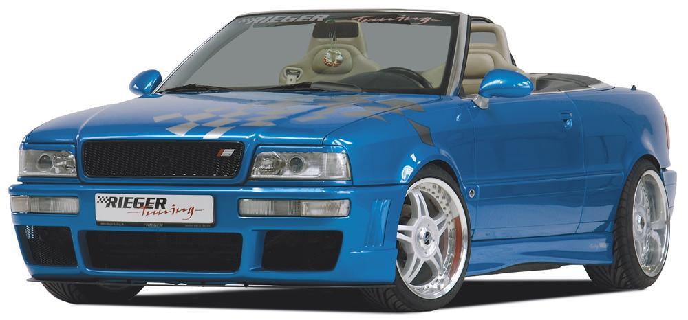 Audi 80 Typ 89 Rieger Spoilerschwert für Spoilerstoßstange 00039023 gerade Version, für Spoilerstoßstange, ABS,
inkl. Montagezubehör, ABE