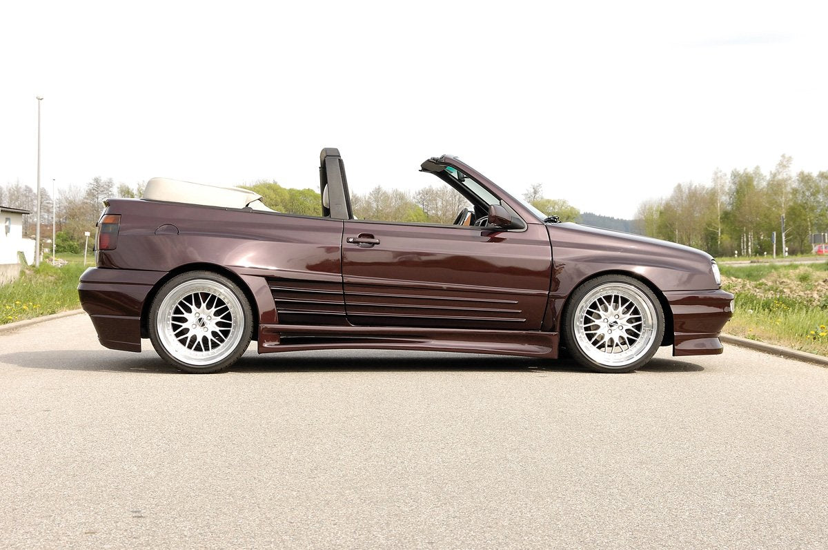 VW Golf 3 Rieger Seitenschweller Breitbau II links, GFK,
Montagezubehör, Aluwinkelleisten