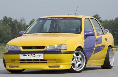 Opel Vectra A Rieger Spoilerlippe Breitbau I -> nur für Modell 89-92, Lieferung ohne Reiniger! ABS inkl. Gutachten, Montagezubehör