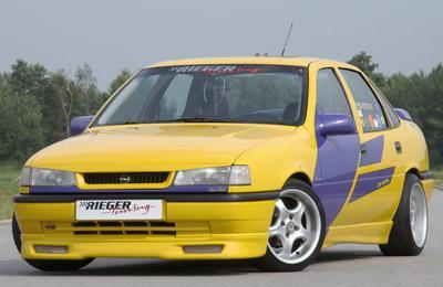 Opel Vectra A Rieger Spoilerlippe ab Bj. 93 ->, nicht für Modell 2000! ABS inkl. Gutachten, Montagezubehör