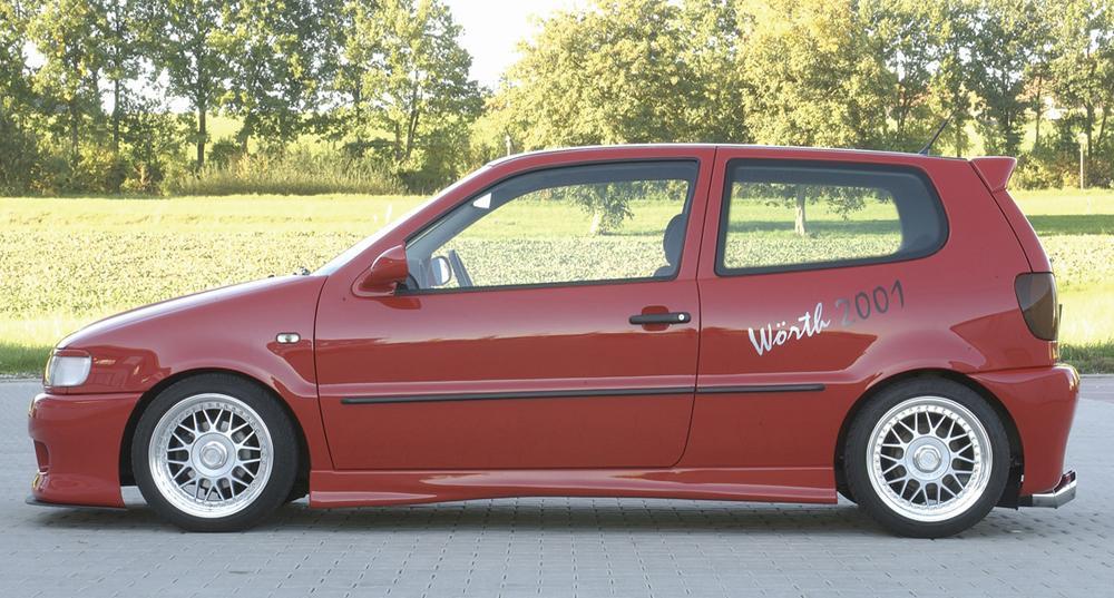 VW Polo 4 (6N) Rieger Seitenschweller -> auch Polo 4 (6N2) links, ABS,
inkl. Gutachten, Montagezubehör