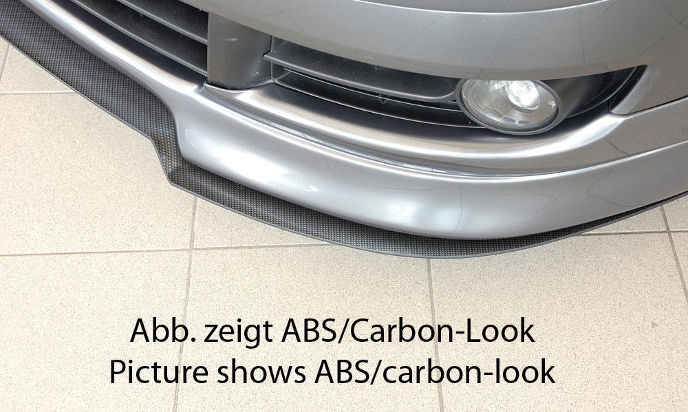 VW Polo 5 (9N) Rieger Spoilerschwert Facelift, für Spoilerlippe 47121 gekantete Version, für Spoilerlippe, ABS,
inkl. Montagezubehör, ABE