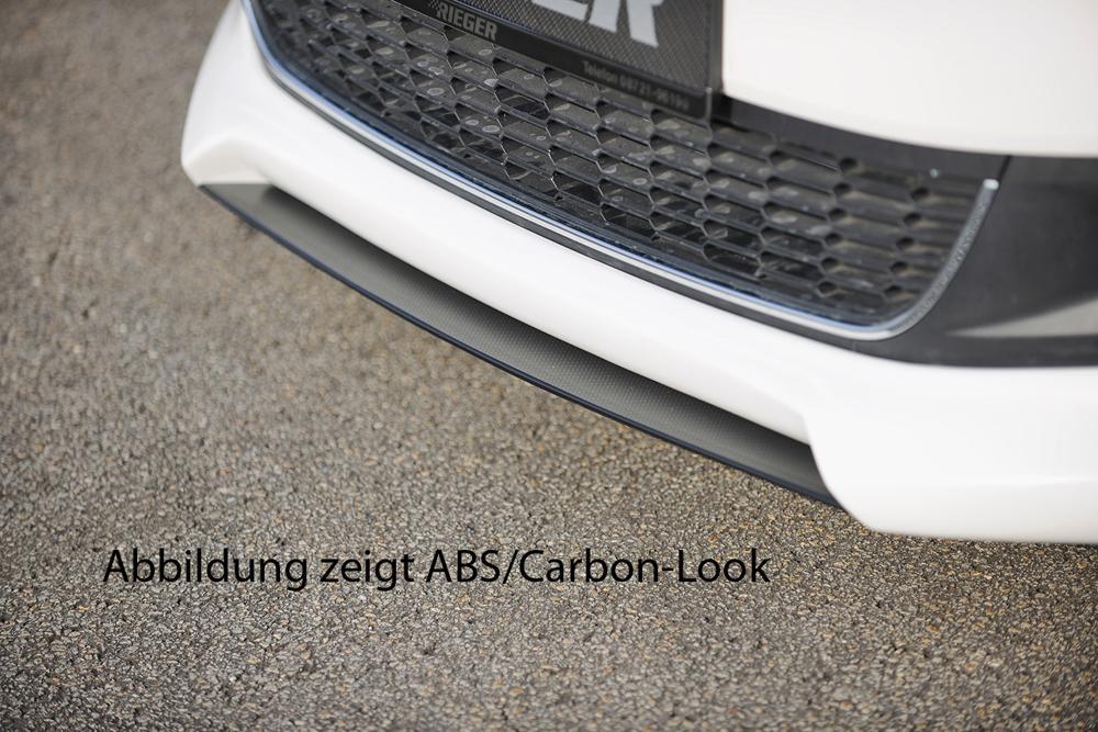 VW Polo 6 (6R) Rieger Spoilerschwert für Spoilerlippe 47201 / 47203 mittig, für Spoilerlippe, ABS,
inkl. Montagezubehör