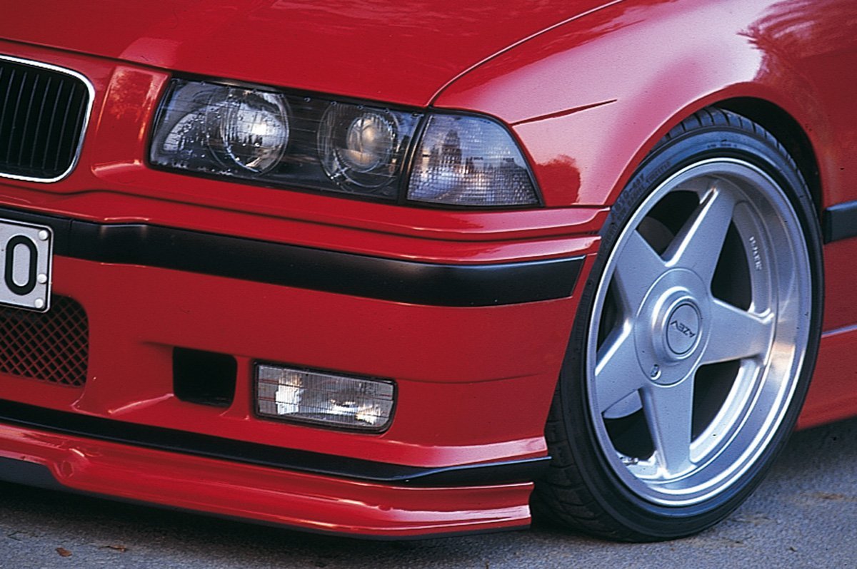 BMW 3er E36 Rieger Spoilerlippe GT-Look -> für orig. M3-Spoiler mit integr. Spoilerschwert, ABS,
Gutachten, Montagezubehör