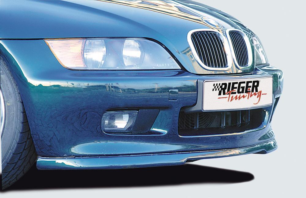 BMW Z3 (R/C) Rieger Spoilerlippe nur für 4-Zyl. Modelle, nicht 2,8l, nicht 3,0l ABS,
inkl. Gutachten, Montagezubehör