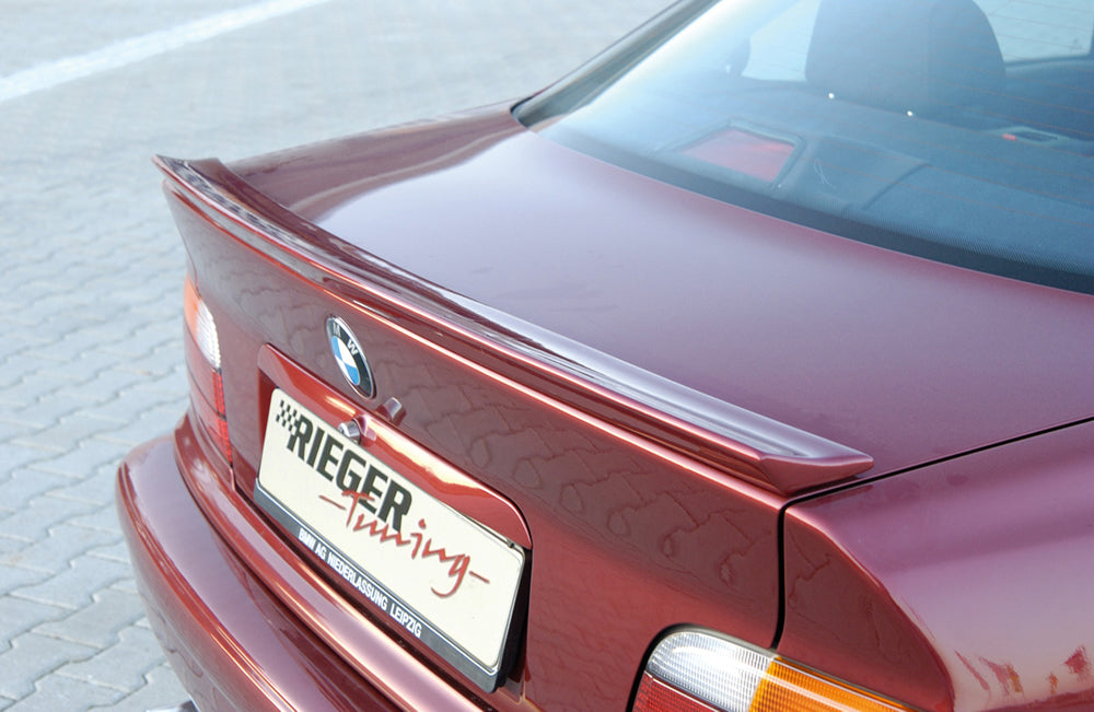 BMW 3er E36 Rieger Heckklappenspoiler   PUR, 
inkl. Montagezubehör, ABE
