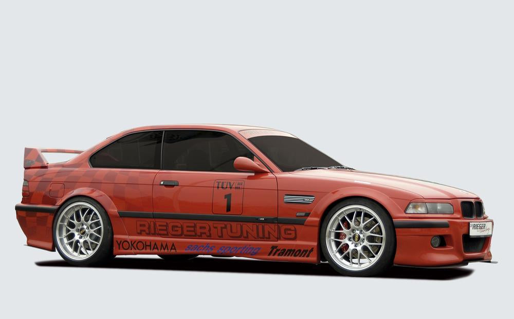 BMW 3er E36 Rieger Radlauf Breitbau II rechts, vorne, GFK