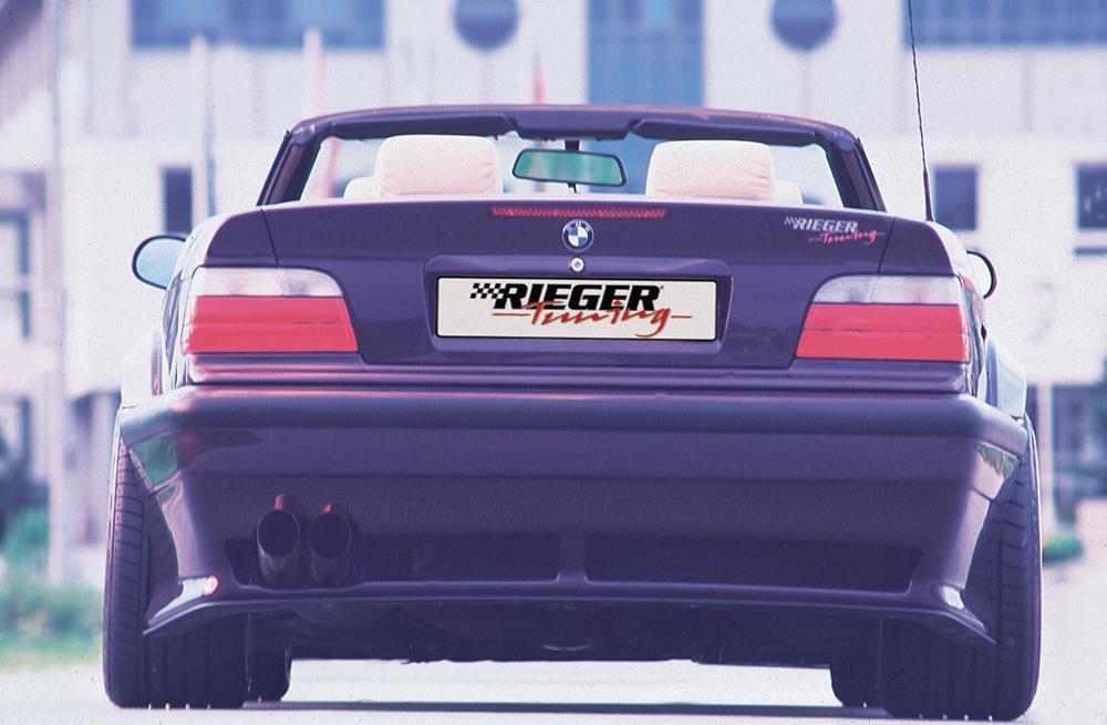 BMW 3er E36 Rieger Heckschürze, BMW E36 RT04 nur Breitbau II breite Version, ABS,
Montagezubehör