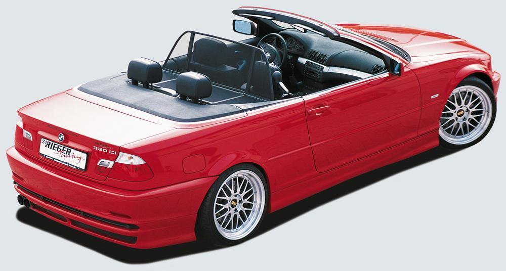 BMW 3er E46 Rieger Seitenschweller -> auch M3 links, ABS,
inkl. Gutachten, Montagezubehör