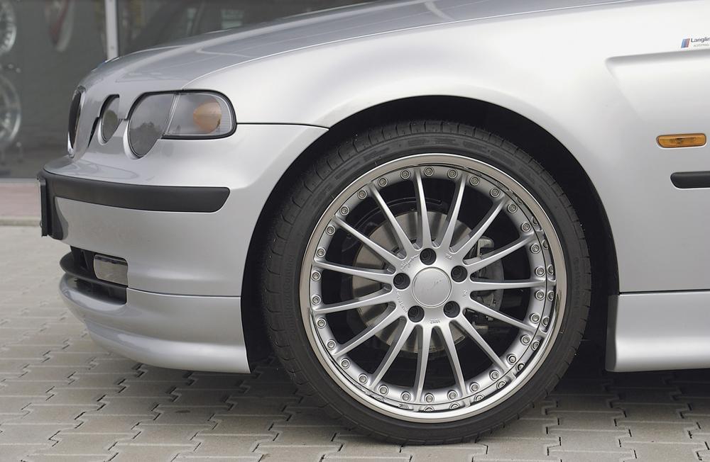 BMW 3er E46 Rieger Spoilerlippe ABS,
inkl. Gutachten, Montagezubehör