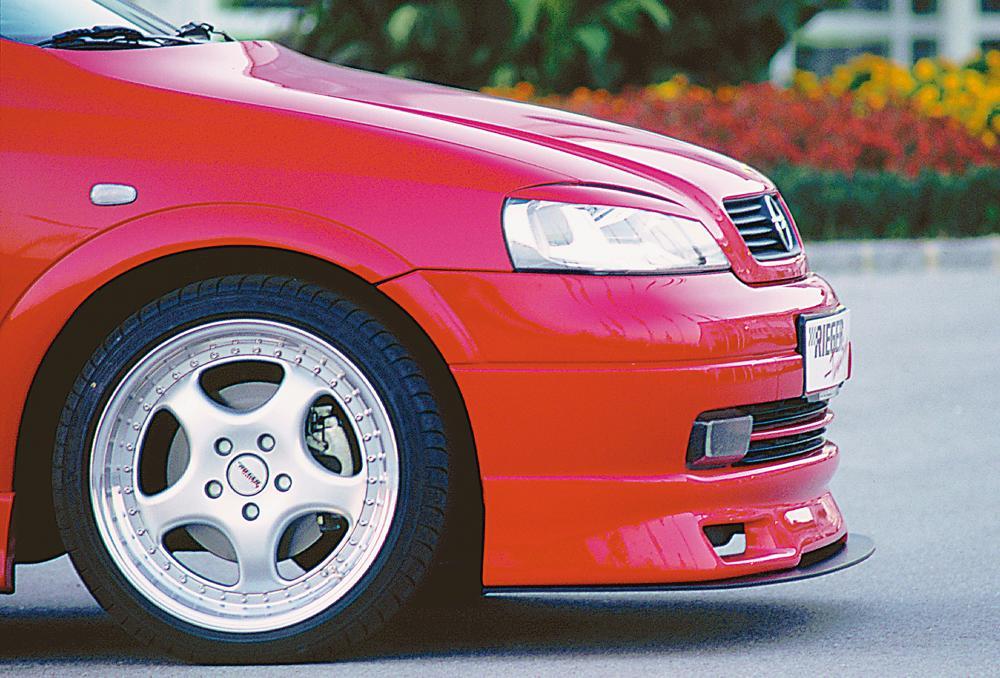 Opel Astra G Rieger Spoilerlippe nicht für OPC-Modelle! ABS,
inkl. Gutachten, Montagezubehör